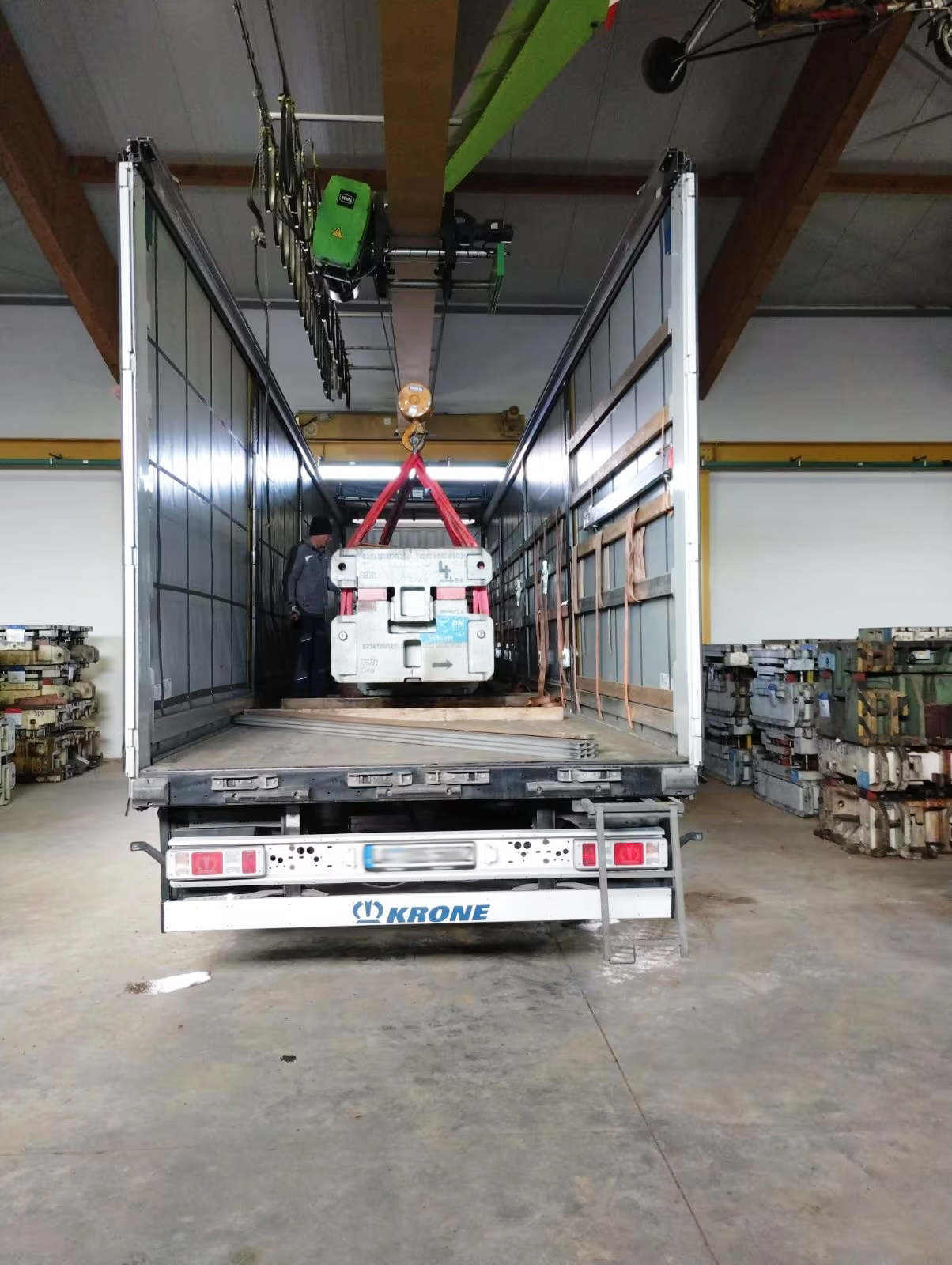 LKW Verladung